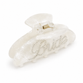 Bridal “Bride” Hair Claw Clip – Crystal Embellished