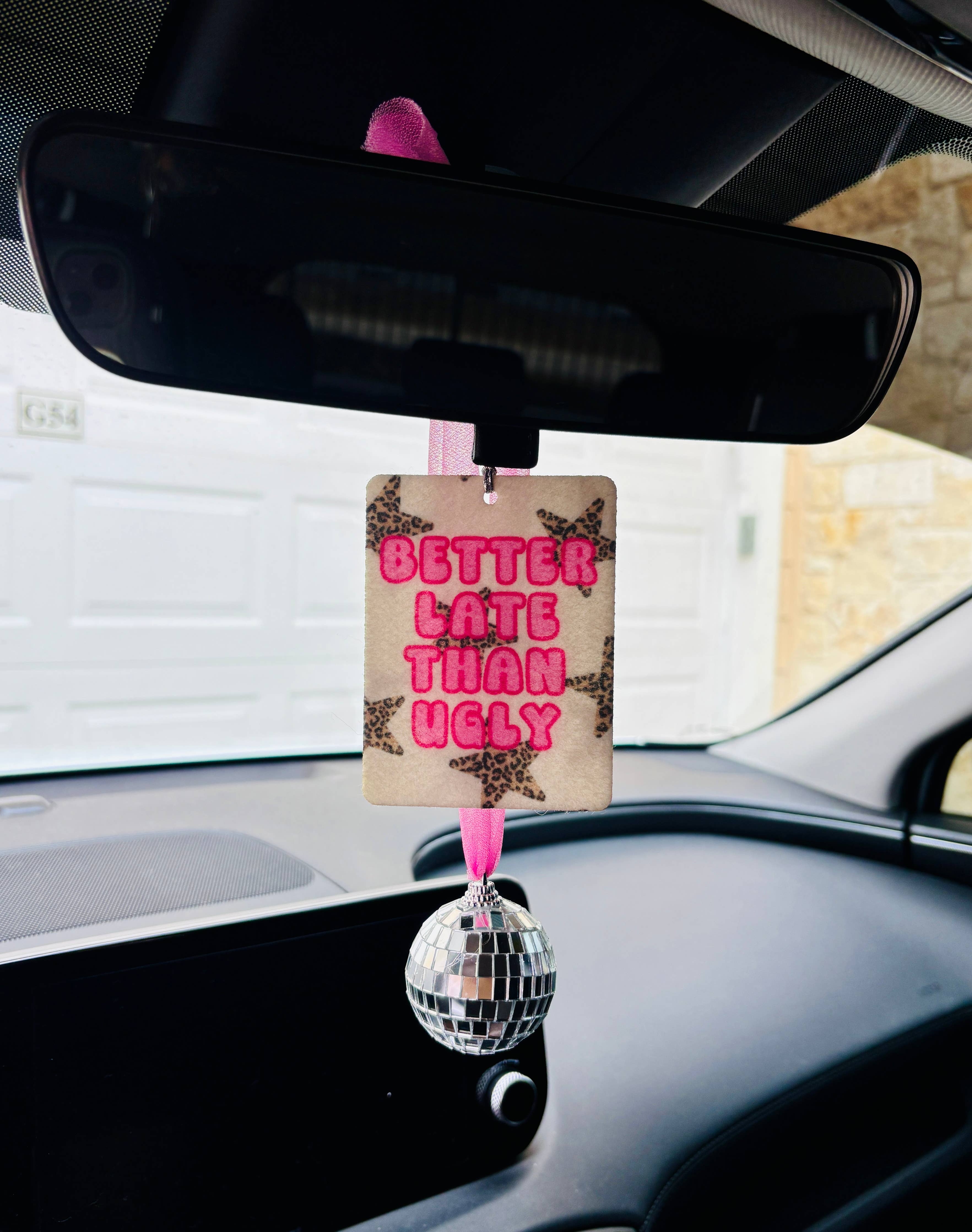 Coquette Trendy Felt Freshie Boutique Car Air Freshener