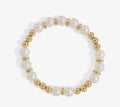 Gold Bracelet with Pearls