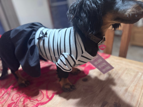 Black & White Bow Dress