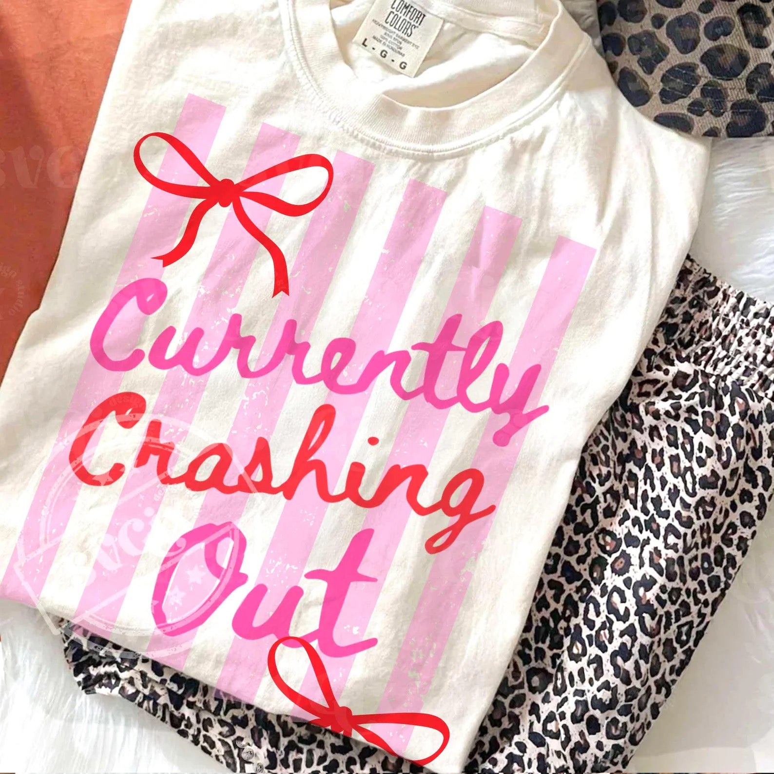 Currently Crashing Out Tee