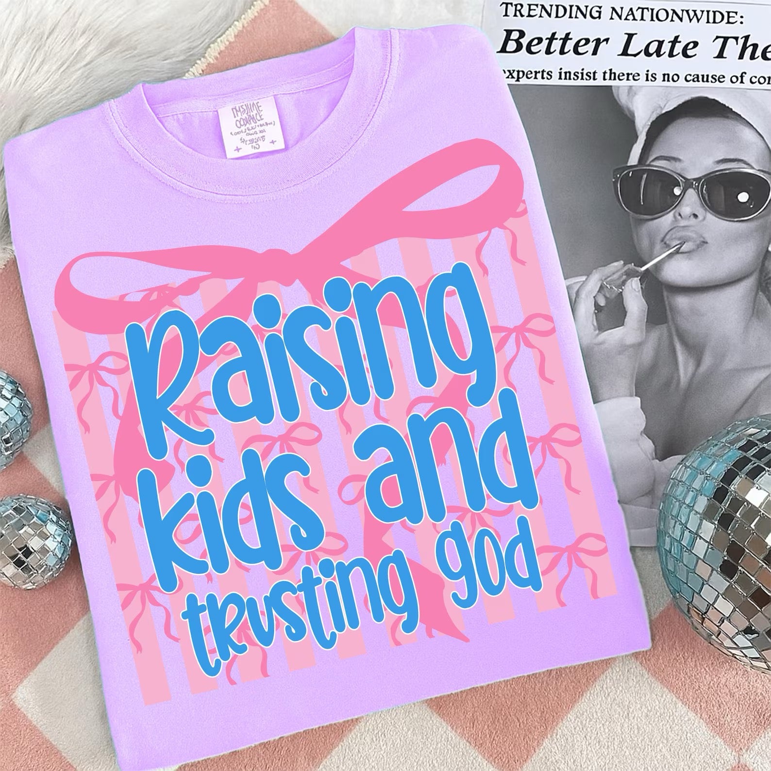 Raising Kids and Trusting God Tee