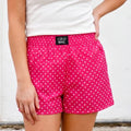 Hot Pink Mini Polka Dot Boxer
