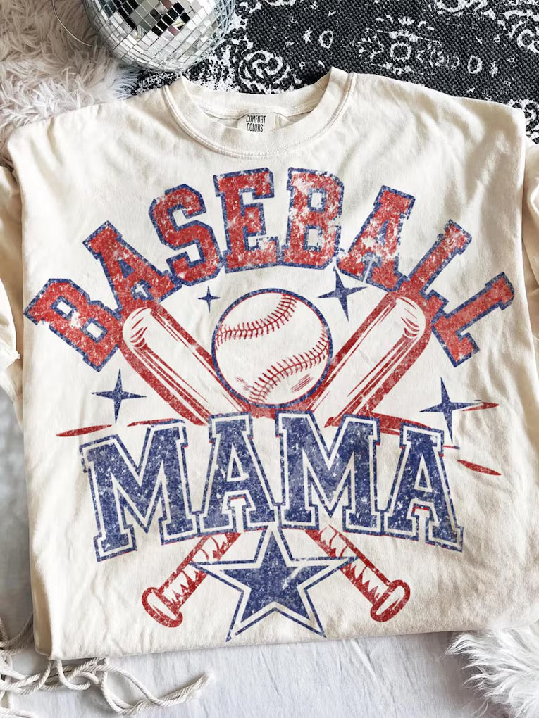Baseball Mama Tee