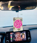 Jesus Loves You Felt Freshie Boutique Car Air Freshener