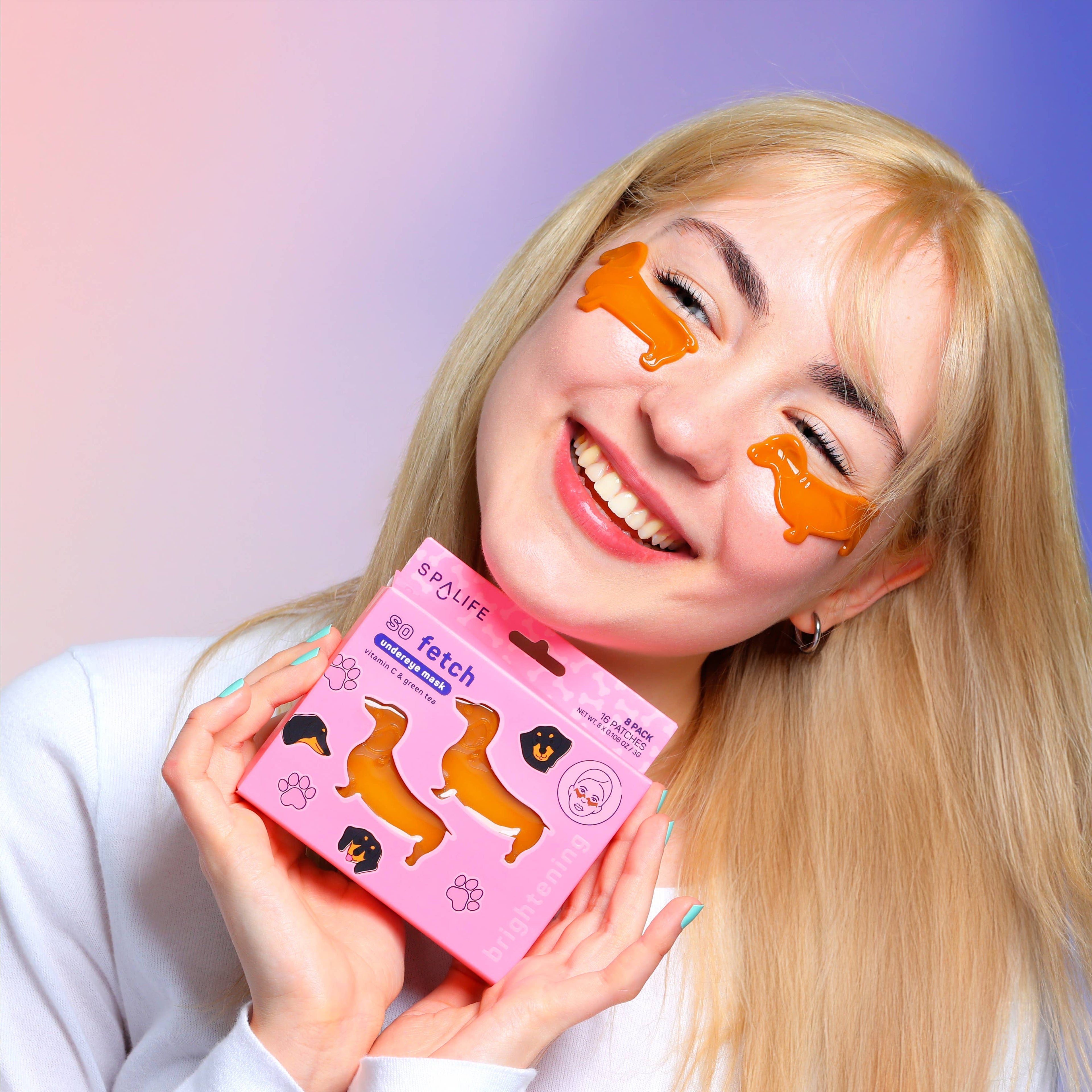 So Fetch Undereye Mask l Viral Dog Eye Patches 8 Pack 